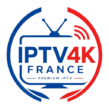 Logo IPTV 4K France - Abonnement IPTV Premium 4K